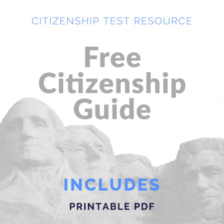 Free Citizenship Guide - Printable PDF